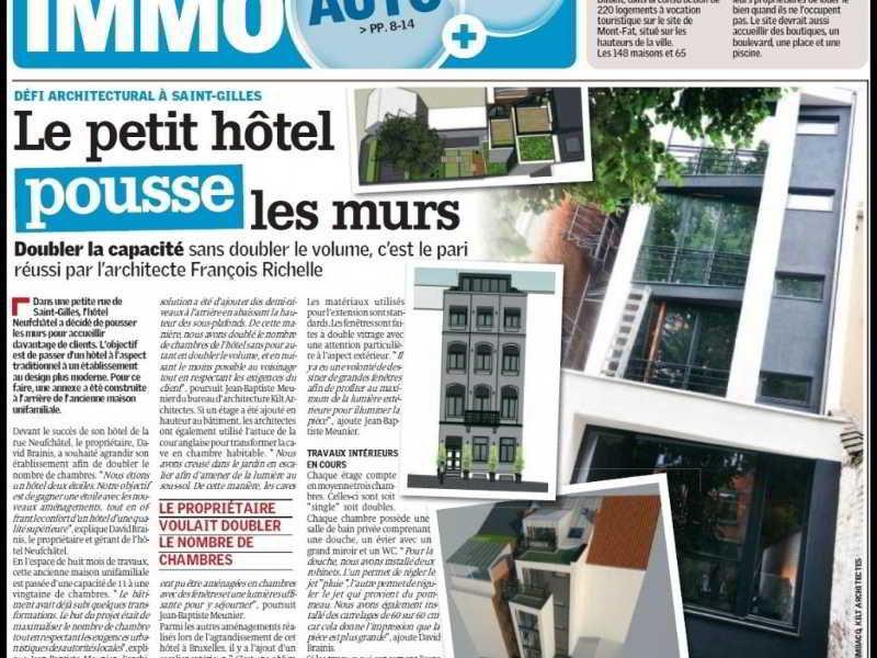 Hotel The Neufchatel Saint-Gilles Eksteriør bilde